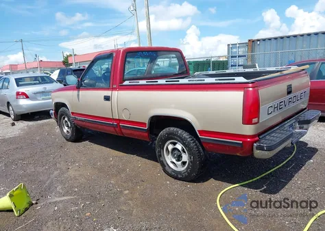 1991 Chevrolet Gmt-400 C1500 z USA, uszkodzony, nr VIN 1GCDC14K4MZ102641